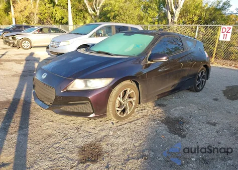 2016 Honda Cr-Z Lx z USA, uszkodzony, nr VIN JHMZF1D48GS001483